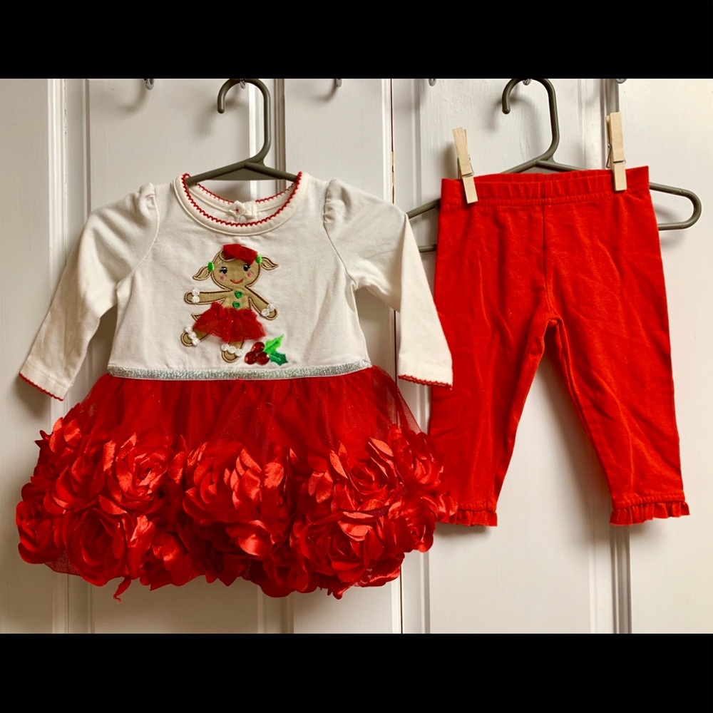 Nannette Baby Christmas outfit